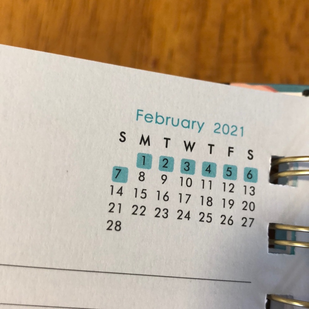 New! 2021 planner - Picture 8 of 9
